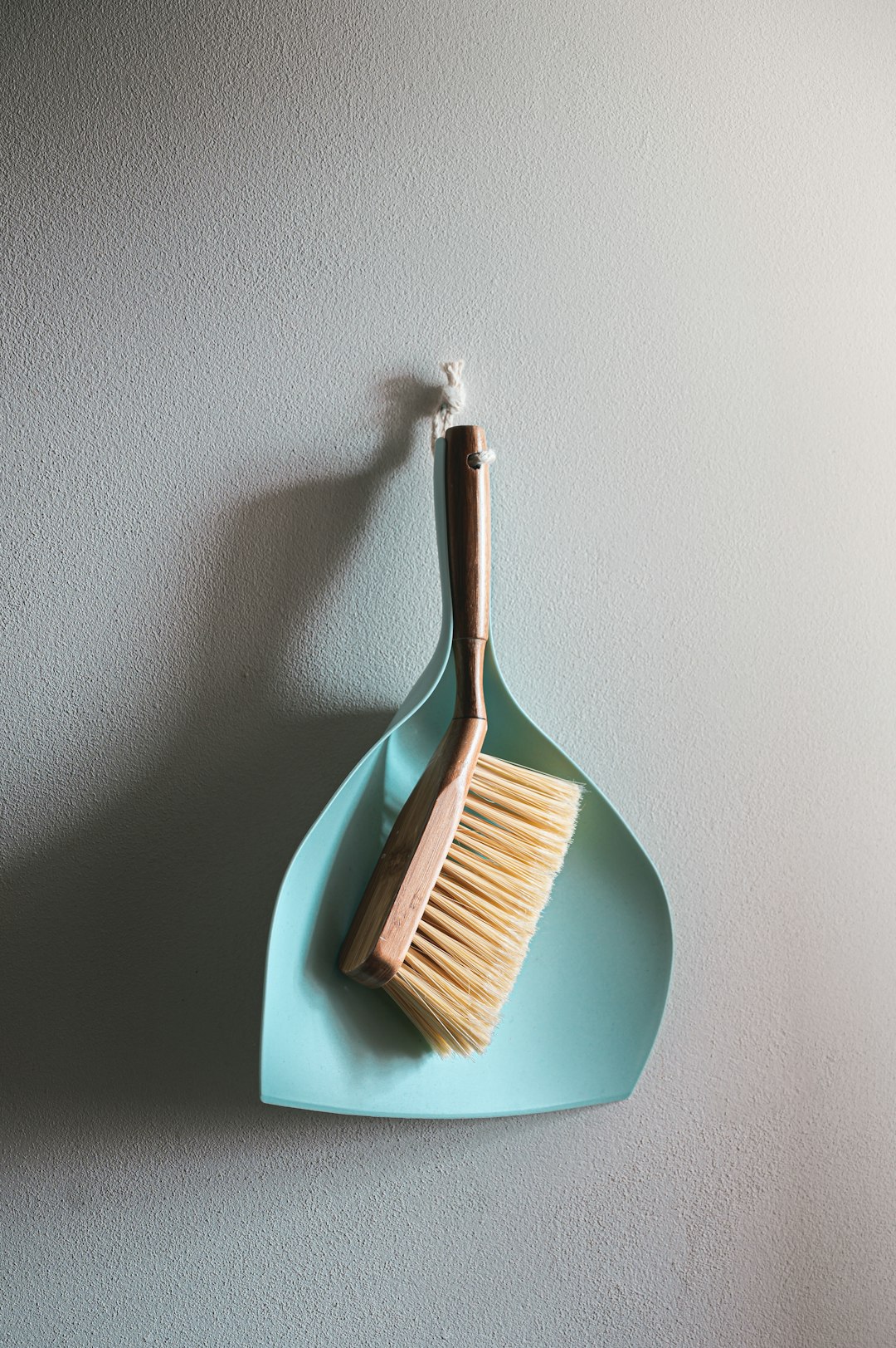 services-04 design Broom and paddle for clean home